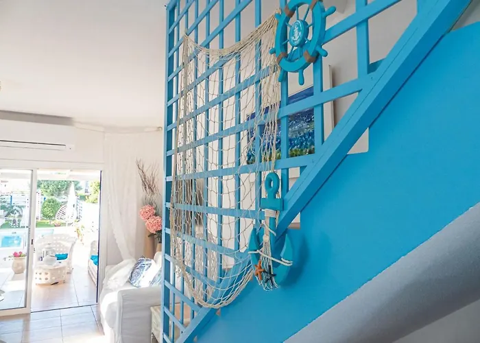 Greek Island Style 2 Bedroom With Pool Next To The Sea Villa *